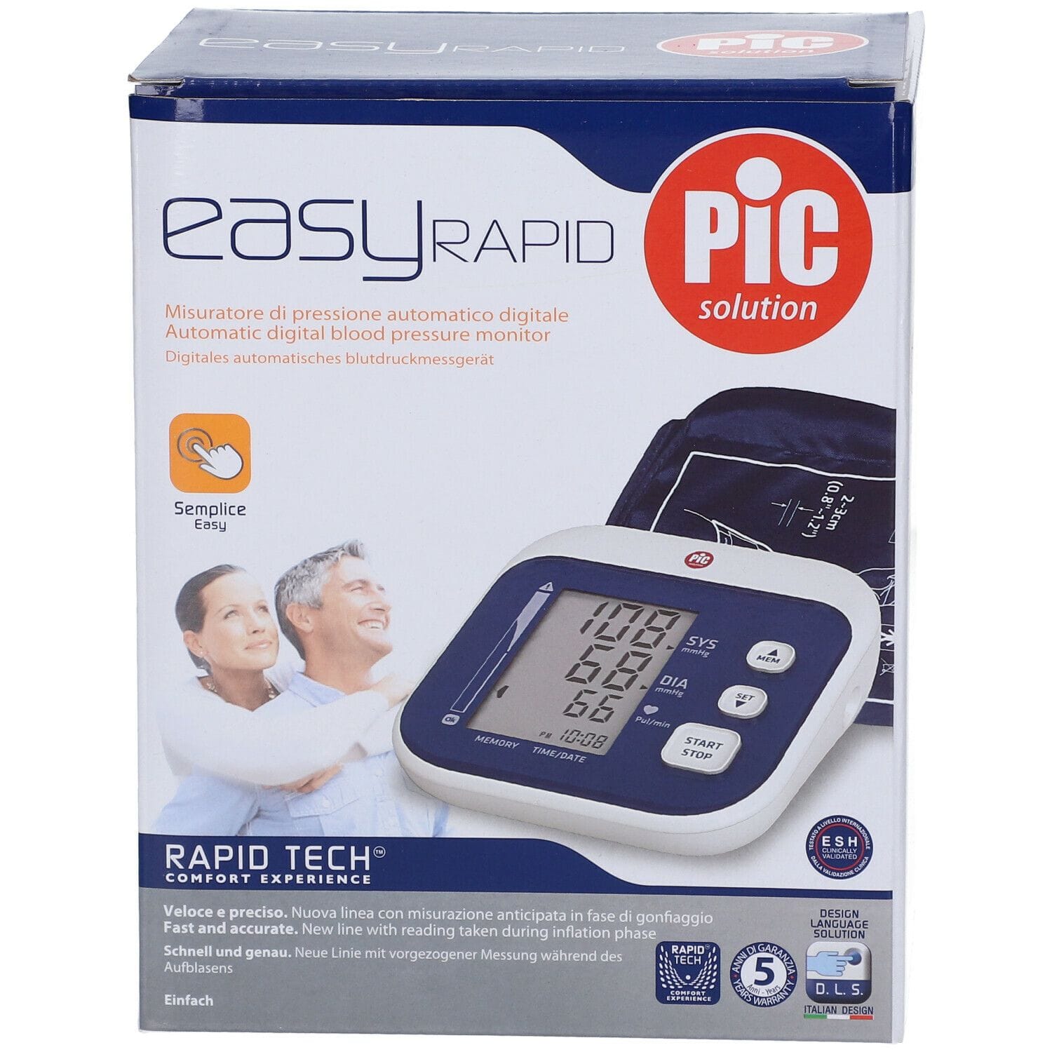 MISURATORE PRESSIONE PIC EASYRAPID