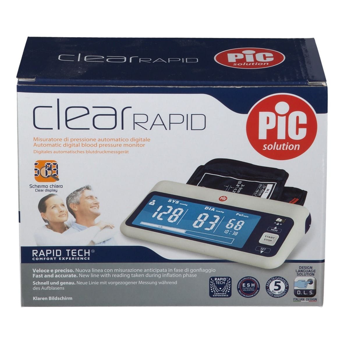 MISURATORE PRESSIONE PIC CLEARRAPID