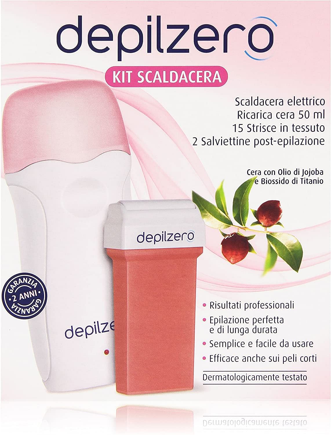 Depilzero Kit Scaldacera + Ricarica