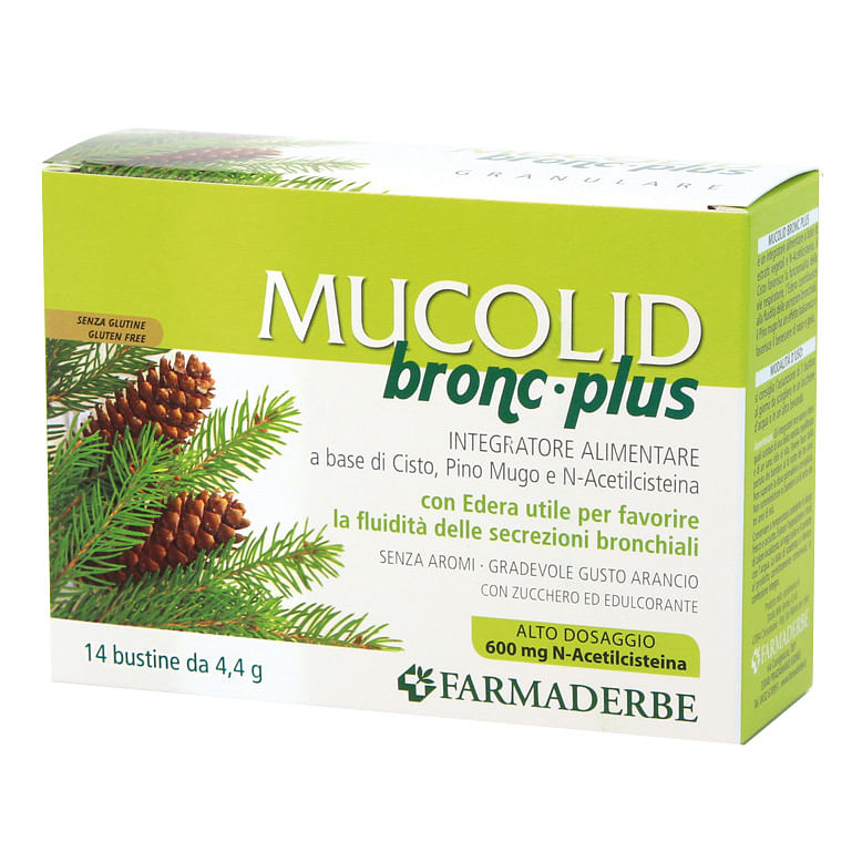 Mucolid Bronc Plus 600 14 Bustine