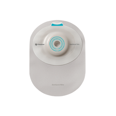 SENSURA MIO CONVEX LIGHT SACCA COLOSTOMIA MONOPEZZO CHIUSO MIDI 420 ML CON APERTURA ISPEZIONABILE 31-43 MM 10 PEZZI