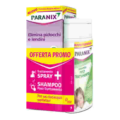 PARANIX SPRAY TRATTAMENTO + SHAMPOO POST