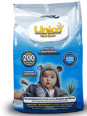 UNICO SALVIETTINE UMIDIFICATE POP UP 200 PEZZI UNICO SALVIETTINE UMIDIFICATE POP UP 200 PEZZI