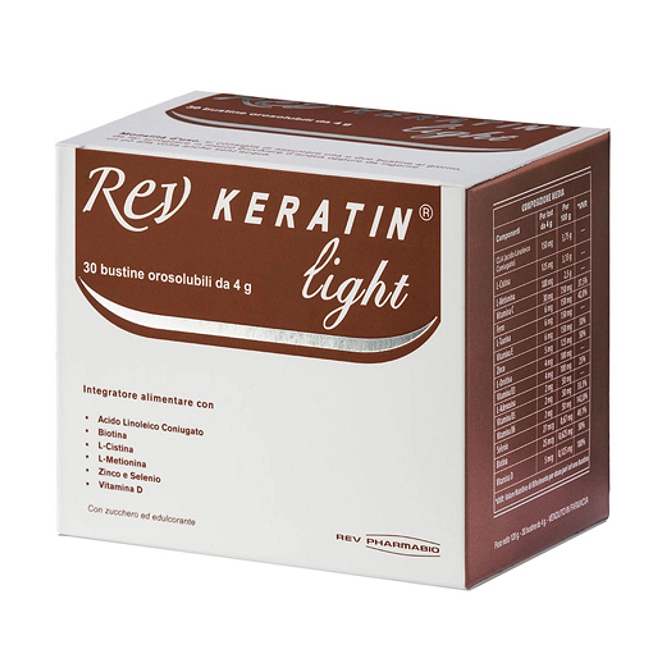 Rev Keratin Light 30 Buste 120 G
