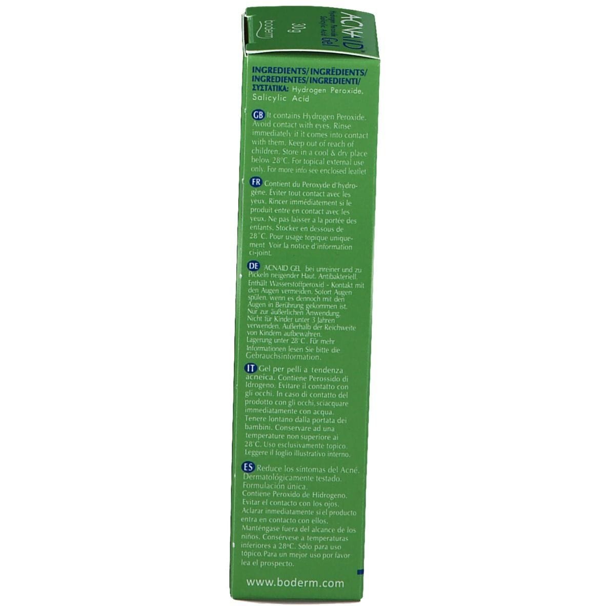 ACNAID GEL VISO PELLI A TENDENZA ACNEICA 30 G