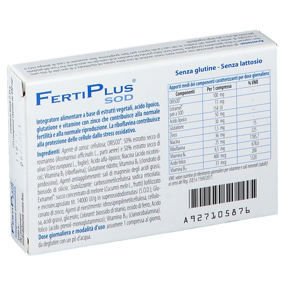FERTIPLUS SOD 15 COMPRESSE RIVESTITE