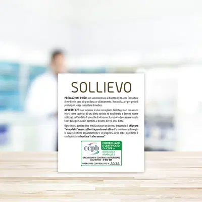SOLLIEVO TISANA BIO 20 FILTRI DA 2,2 G SOLLIEVO TISANA BIO 20 FILTRI DA 2,2 G