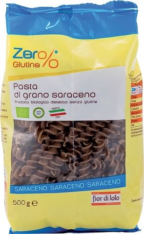 Zero% Glutine Fusilli Grano Saraceno Bio 500 G