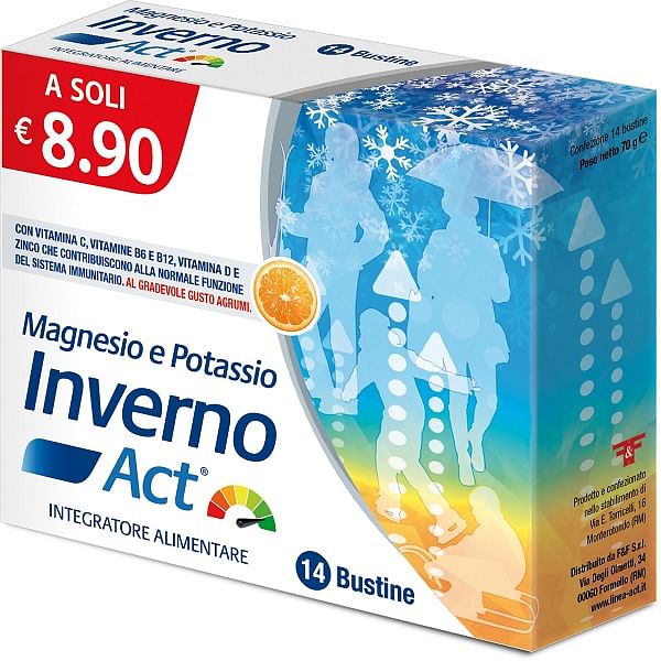 Magnesio E Potassio Inverno Act 14 Bustine