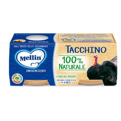 OMOGENEIZZATO MELLIN TACCHINO 2X120 G