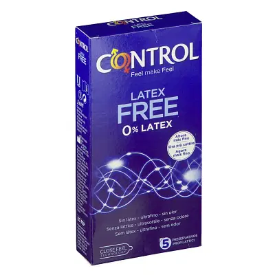 PROFILATTICO CONTROL CONTROL LATEX FREE 28 MC 2014 5 PEZZI PROFILATTICO CONTROL CONTROL LATEX FREE 28 MC 2014 5 PEZZI