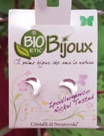 ORECCHINO LUNA 8X5 MM CRYSTAL