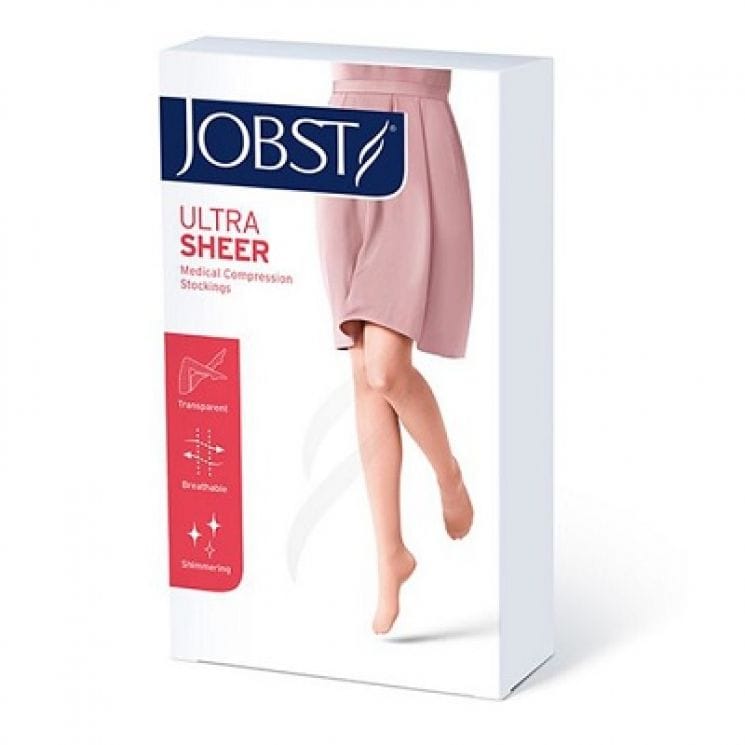 Calza Compressiva Jobst Ultrasheer 5 10 Mmhg Collant Visone 5