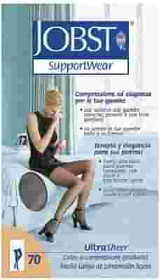 CALZA COMPRESSIVA JOBST ULTRASHEER MICROFIBRA 10-15MMHG COLLANT NATURAL 2