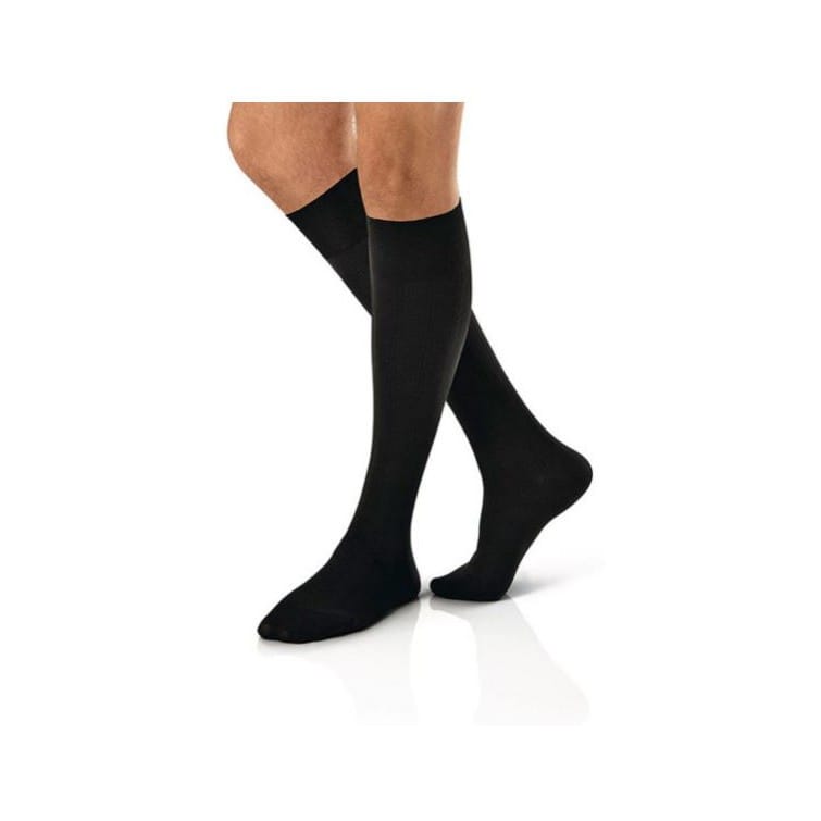 Calza Compressiva Jobst For Men 15 20 Mmhg Gambaletto Nero 4