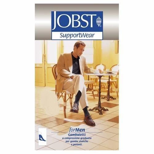 Calza Compressiva Jobst For Men 15 20 Mmhg Gambaletto Blu 2