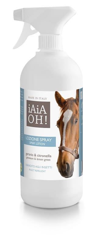 IAIAOH CAVALLO LOZIONE SPRAY AL GERANIO CON NEBULIZZATORE 750 ML