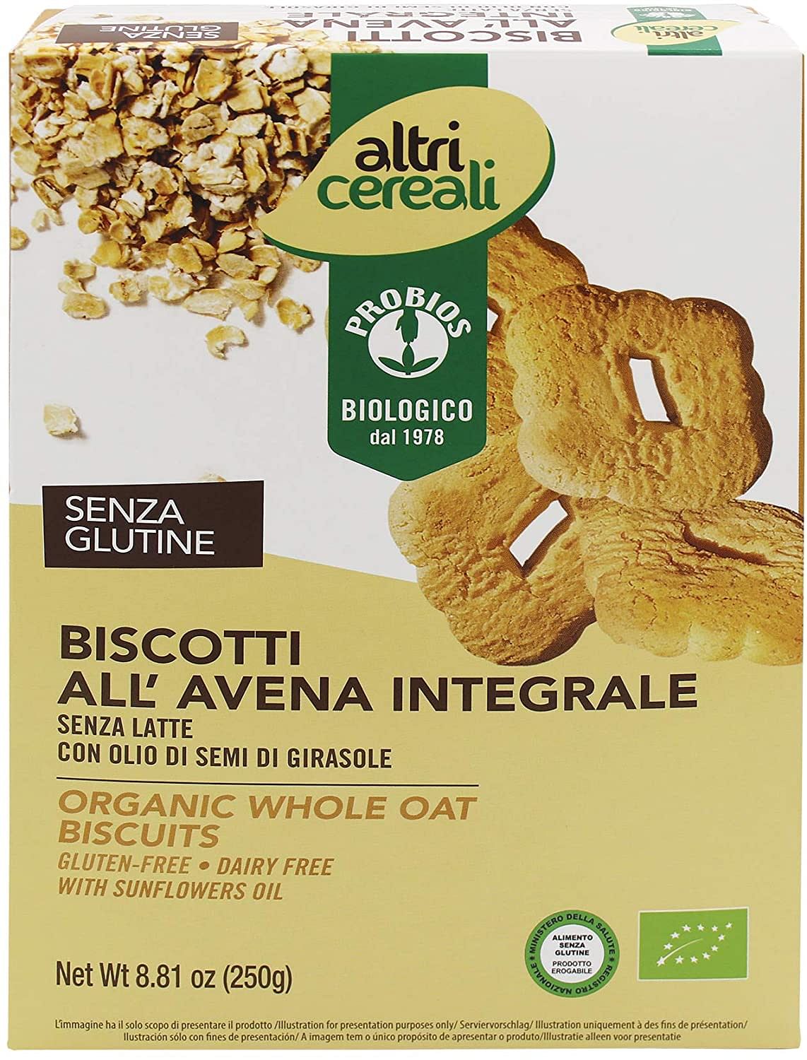 Altricereali Biscotti All'avena Integrali 250 G