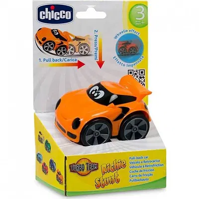 CHICCO GIOCO TURBO TOUCH STUNT ORANGE CHICCO GIOCO TURBO TOUCH STUNT ORANGE