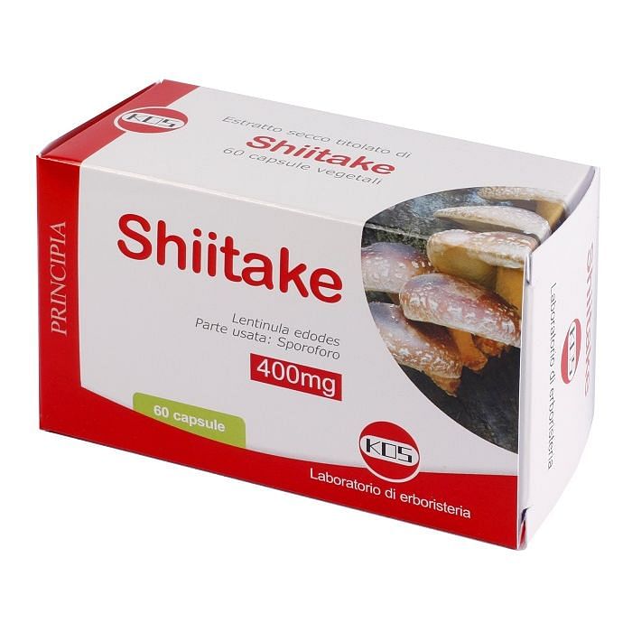 Shiitake Estratto Secco 60 Capsule