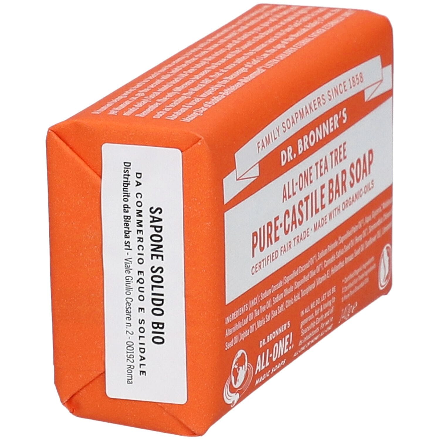 DR BRONNER'S BAR SOAP TEA TREE 140 G