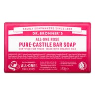 DR BRONNER'S BAR SOAP ROSE 140 G