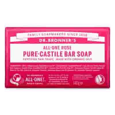 DR BRONNER'S BAR SOAP ROSE 140 G
