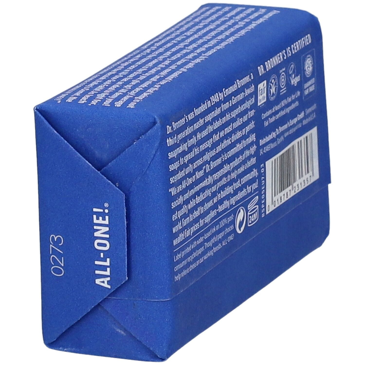 DR BRONNER'S BAR SOAP PEPPERMINT 140 G