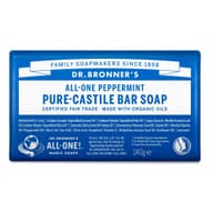 DR BRONNER'S BAR SOAP PEPPERMINT 140 G