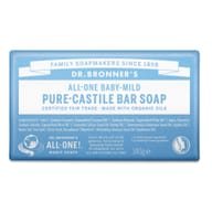 DR BRONNER'S BAR SOAP UNSCENTED 140 G