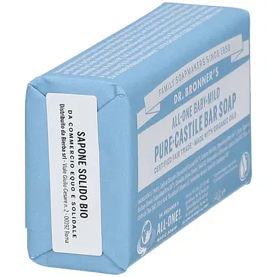 DR BRONNER'S BAR SOAP UNSCENTED 140 G DR BRONNER'S BAR SOAP UNSCENTED 140 G