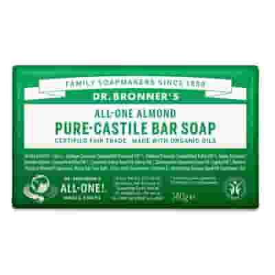 DR BRONNER'S BAR SOAP ALMOND 140 G