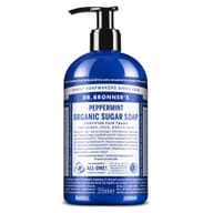 DR BRONNER'S ORGANIC SUGAR SOAP PEPPERMINT 355 ML