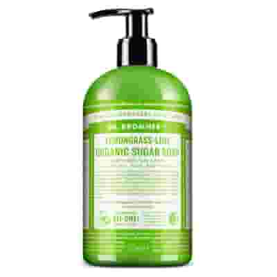 DR BRONNER'S ORGANIC SUGAR SOAP LEMONGRASS-LIME 355 ML