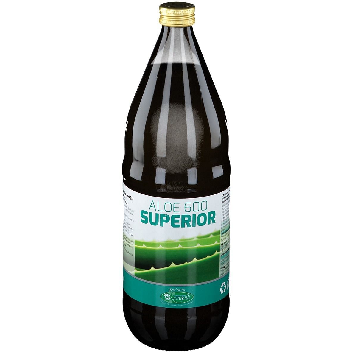 Aloe 600 Superior Puro Succo 1000 Ml