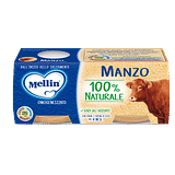 MELLIN OMOGENEIZZATO MANZO 2X120 G