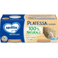 MELLIN OMOGENEIZZATO PLATESSA 2X80 G