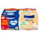 MELLIN OMOGENEIZZATO POLLO 4X80 G