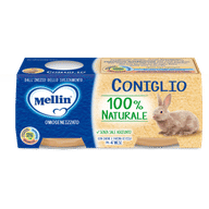 MELLIN OMOGENEIZZATO CONIGLIO 2X120 G