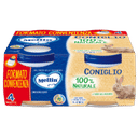MELLIN OMOGENEIZZATO CONIGLIO 4X80 G