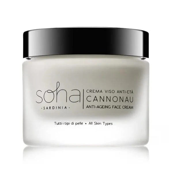 SOHA CREMA VISO ANTI ETA' CANNONAU TUTTI I TIPI DI PELLE 50 ML