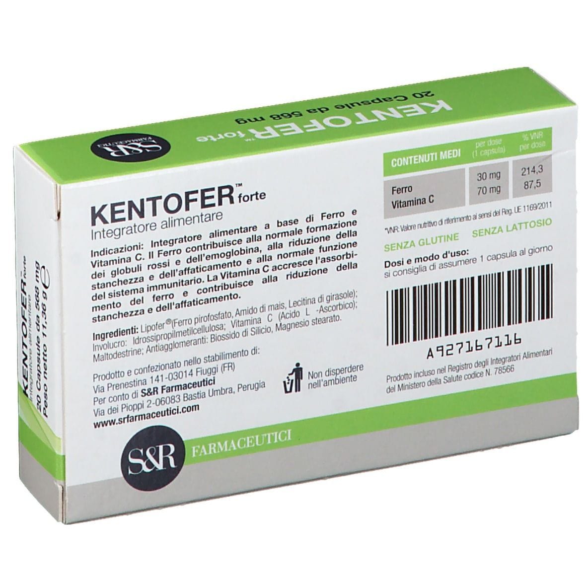 KENTOFER FORTE 20 CAPSULE