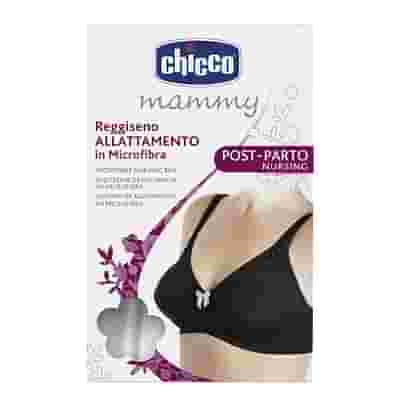 CHICCO MAMMY REGGISENO MICROFIBRA ALLATTAMENTO NERO 4D