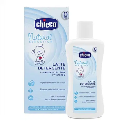 CHICCO LATTE DETERGENTE NATURAL SENSATION 500 ML CHICCO LATTE DETERGENTE NATURAL SENSATION 500 ML