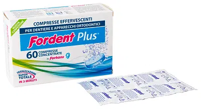 FORDENT PLUS 60 COMPRESSE CONCENTRATE PER DENTIERE E APPARECCHI ORTODONTICI FORDENT PLUS 60 COMPRESSE CONCENTRATE PER DENTIERE E APPARECCHI ORTODONTICI