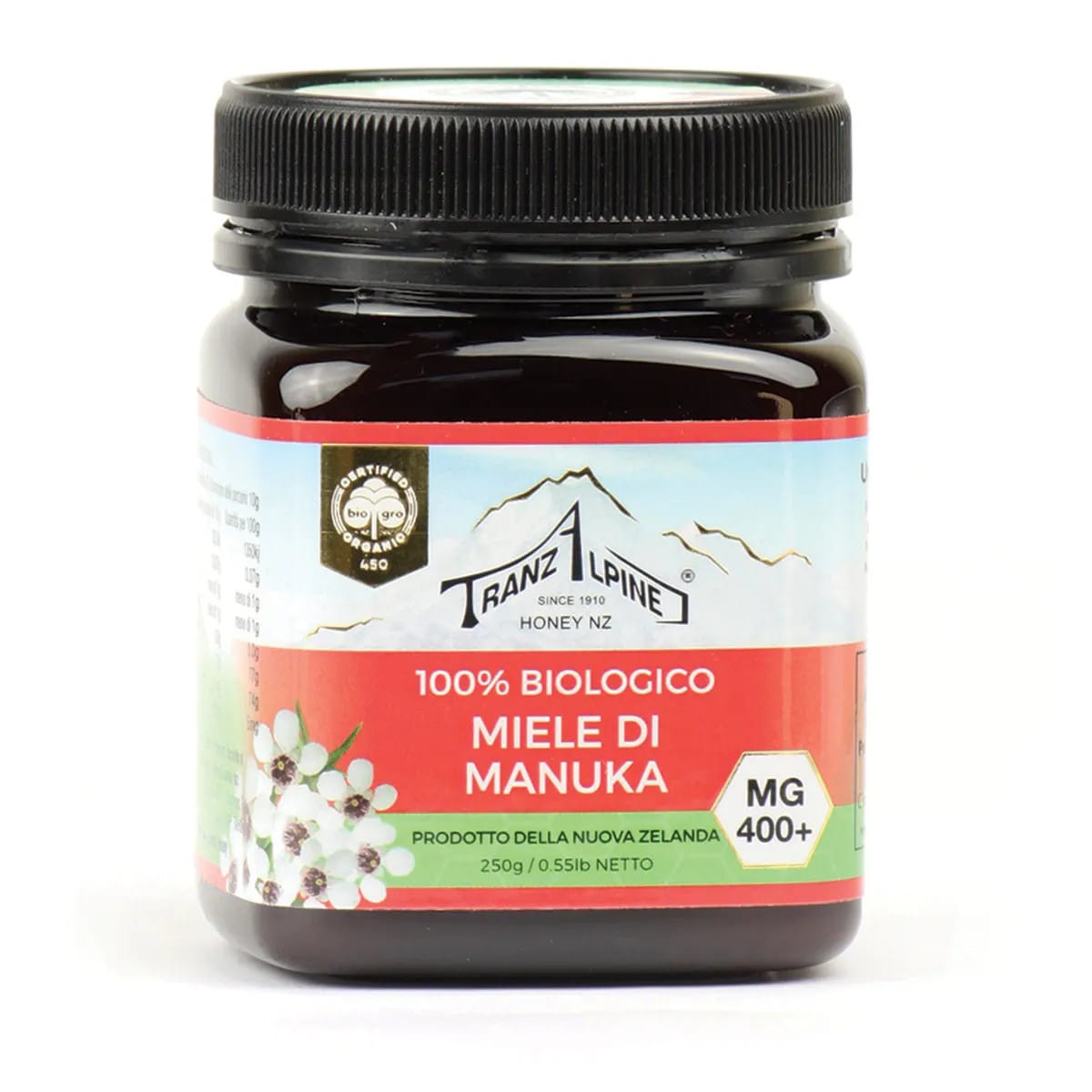 MIELE DI MANUKA MG 400 + BIO 250 G