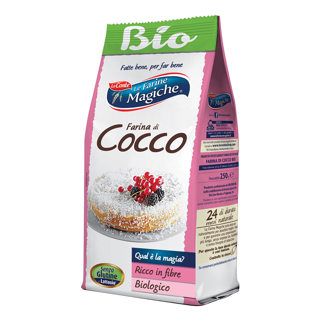 Ipafood Mix Di Cocco Grattuggiato 250 G