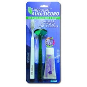 Clinodent Kit Pulisci Lingua E Denti Alito Sicuro
