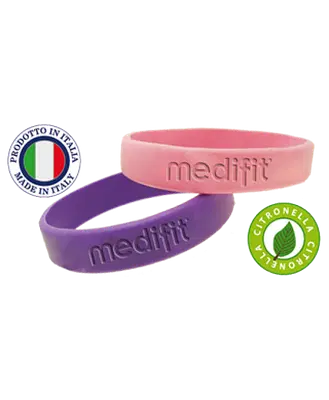 MEDIFIT BRACCIALETTO PROFUMANTE SGRADITO ALLE ZANZARE REGOLABILE ADULTO MEDIFIT BRACCIALETTO PROFUMANTE SGRADITO ALLE ZANZARE REGOLABILE ADULTO