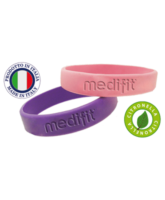 Medifit Braccialetto  Profumante Sgradito Alle Zanzare Regolabile Bambino